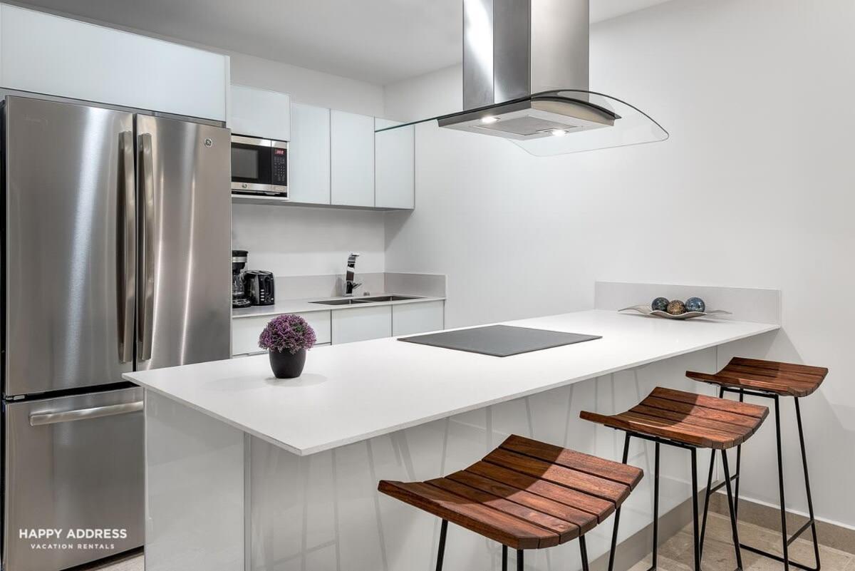 Trendy 1 Bedroom Apartment In Cruz Con Mar Brand New Building Playa del Carmen Kültér fotó