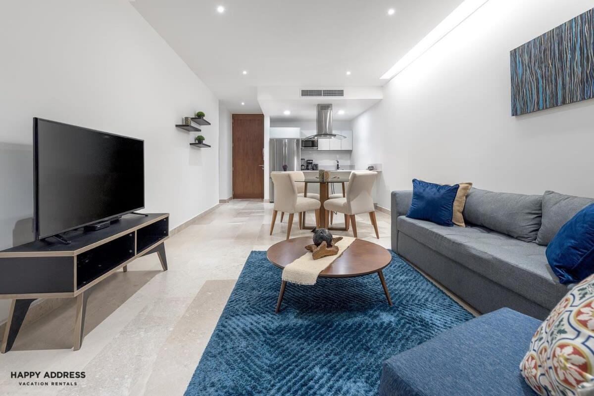 Trendy 1 Bedroom Apartment In Cruz Con Mar Brand New Building Playa del Carmen Kültér fotó