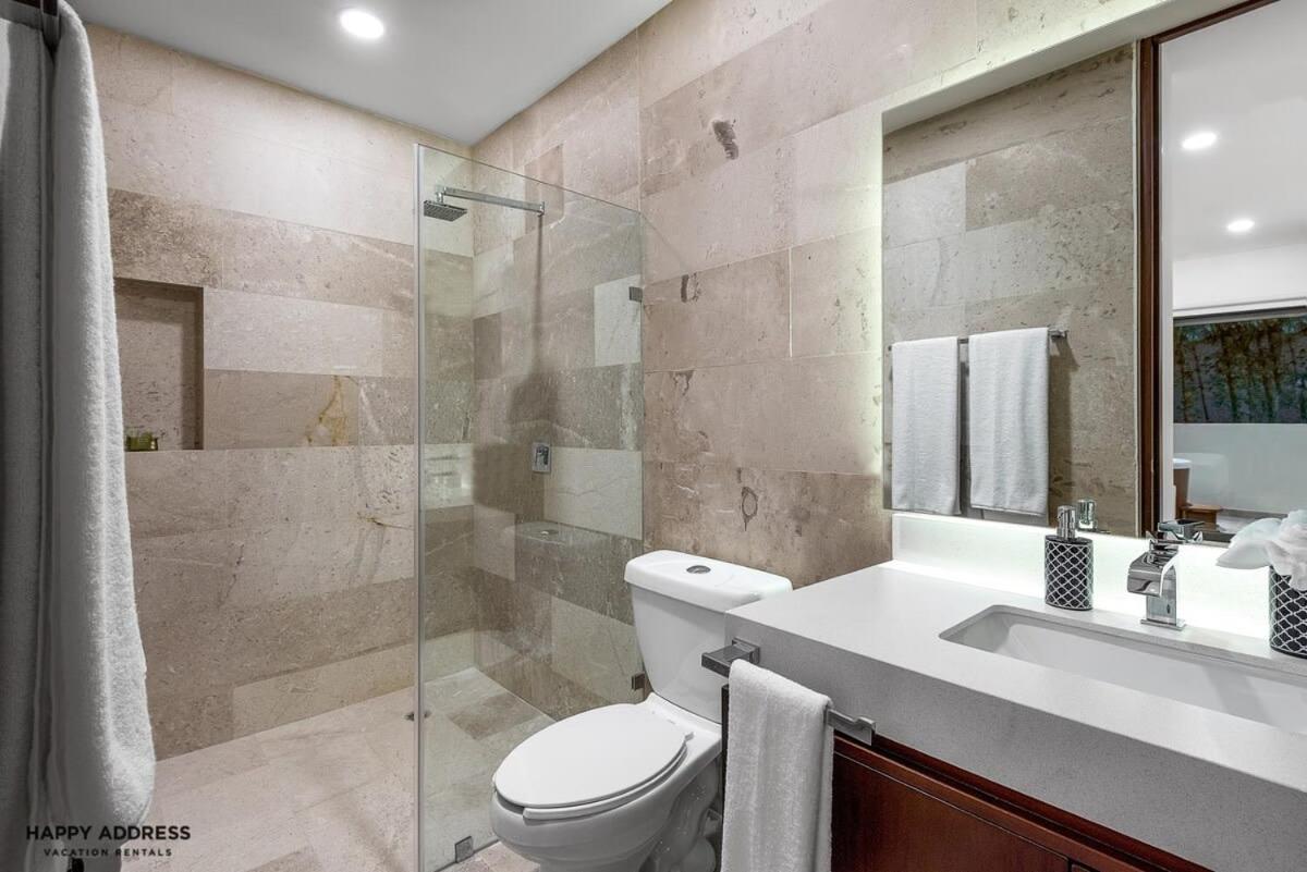 Trendy 1 Bedroom Apartment In Cruz Con Mar Brand New Building Playa del Carmen Kültér fotó